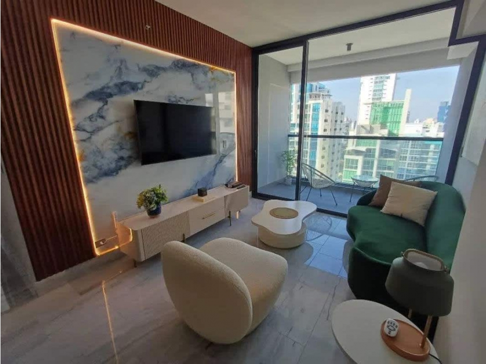 SE ALQUILA APARTAMENTO AMOBLADO EN AV. BALBOA