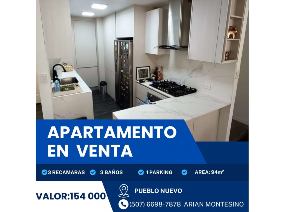 VENTA DE APT EN HATO PINTADO
