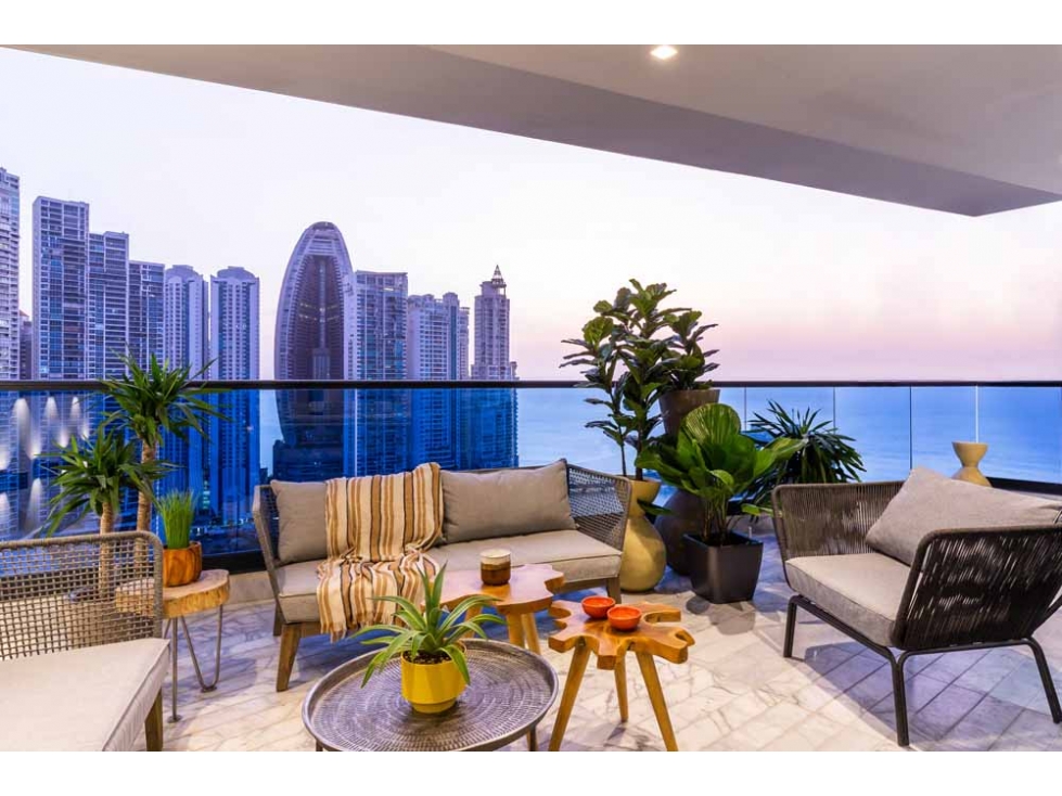 Se vende apartamentos Ocean Front en Punta Paitilla