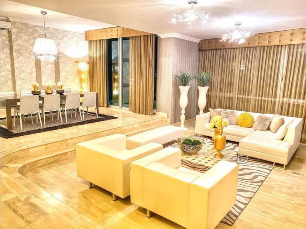 FS 2392 SE ALQUILA LUJOSO APARTAMENTO EN PUNTA PACIFICA AMOBLADO 3R - 3