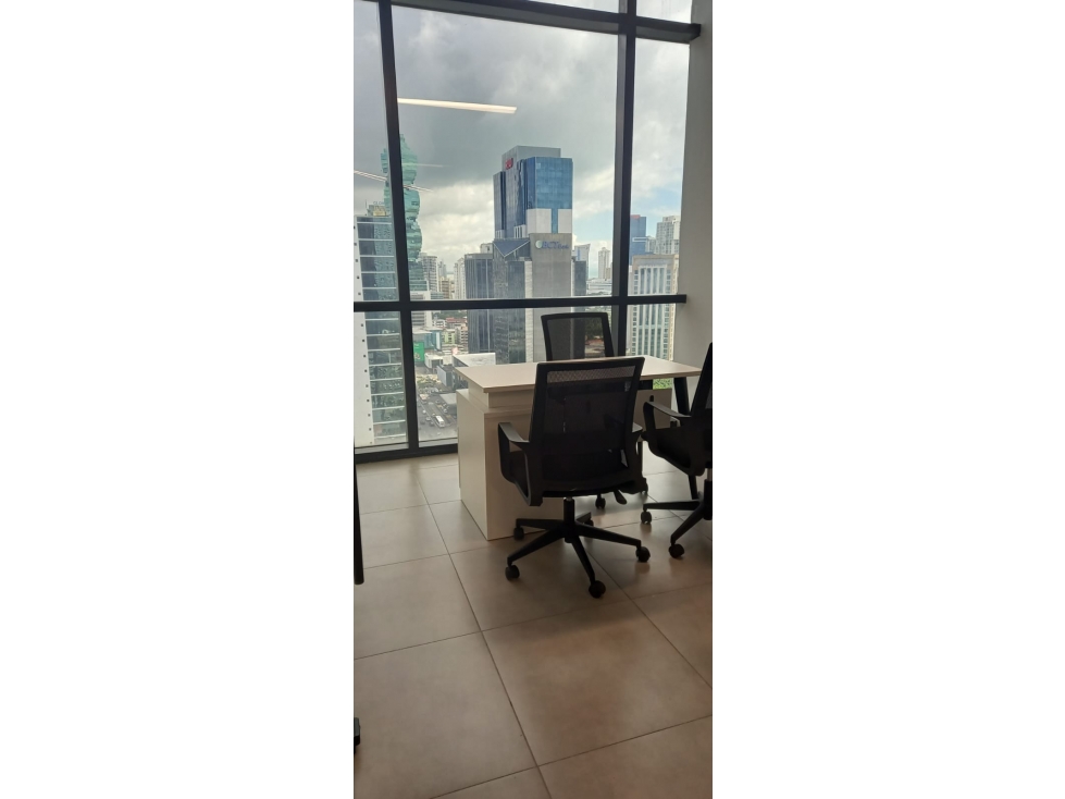 Se Alquila Oficina Amoblada 122 Mts Cl 50 USD$2,750,00+Itbms