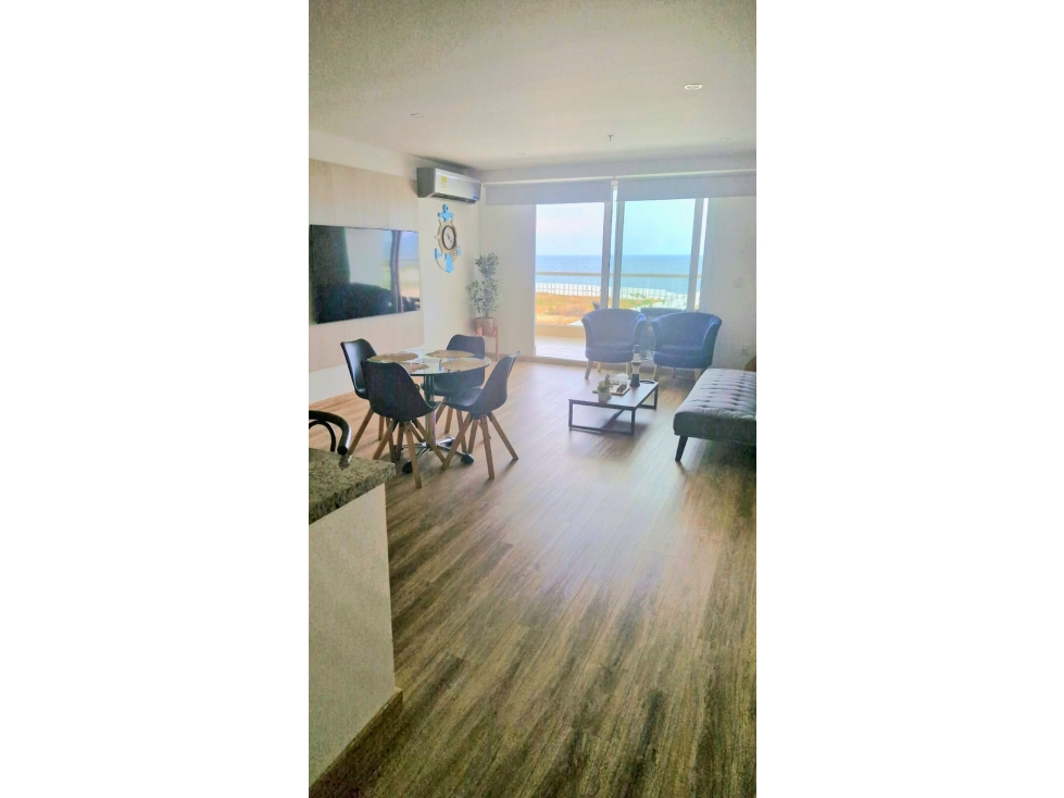 ESPECTACULAR APTO SANTA MARTA FRENTE AL MAR (ALUNA BEACH CLUB) — foto 4