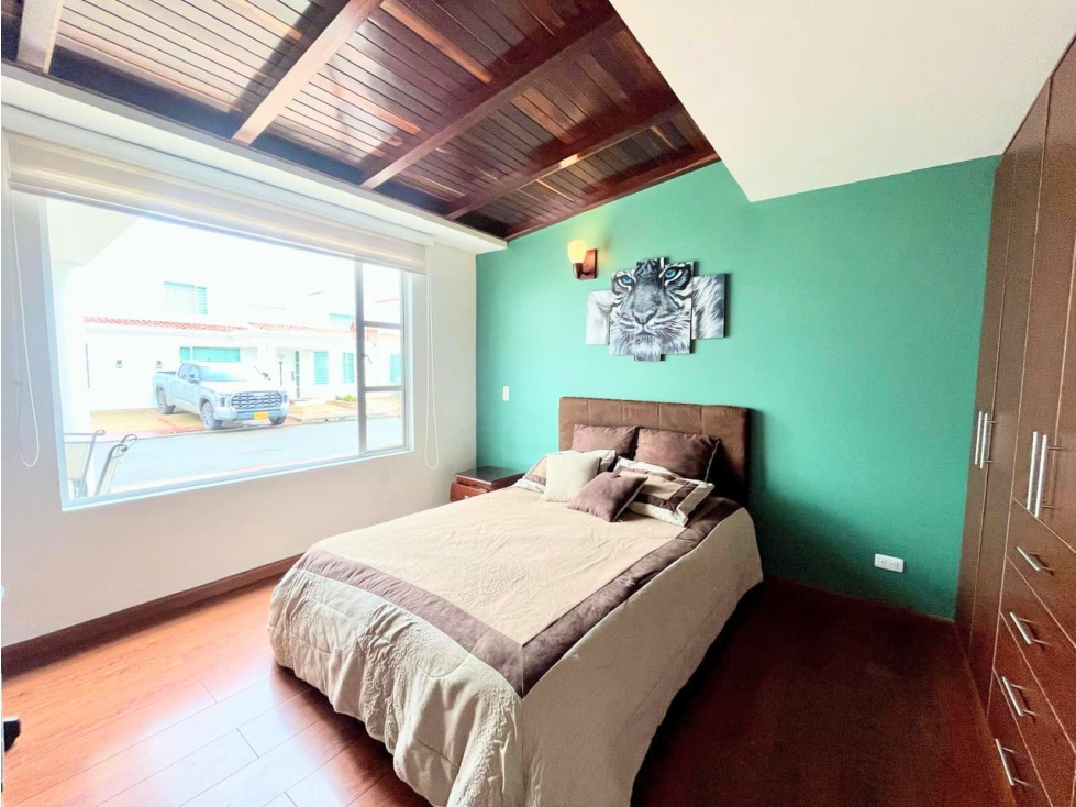 PRECIOSA CASA EN ZIPAQUIRA EN EXCELENTE CONJUNTO CERRADO - 4