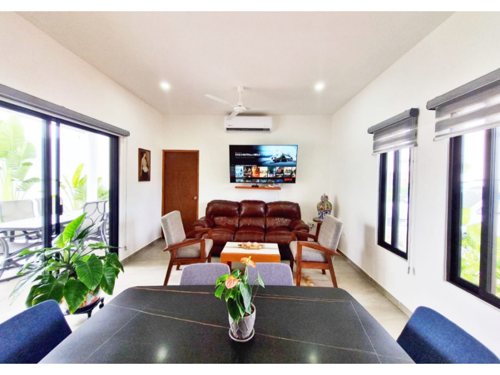 VENTA DE HERMOSA CASA DE UNA PLANTA EN PRIVADA EN CONKAL - 3