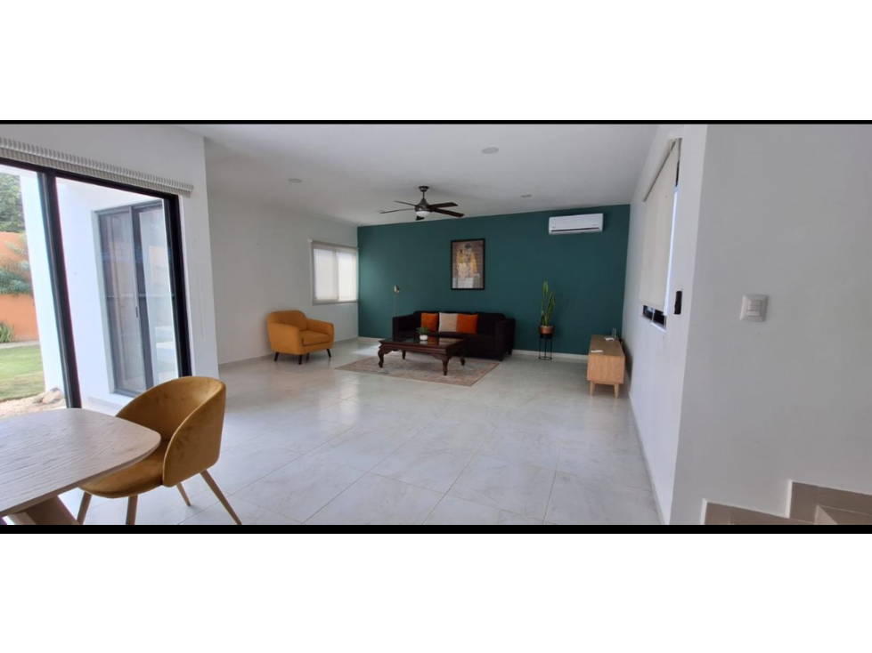 HERMOSA RESIDENCIA EN RENTA EN SAN DIEGO CUTZ CONKAL — foto 2
