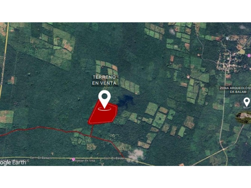 VENTA DE TERRENO CERCA DE Z.A. EK BALAM - 2