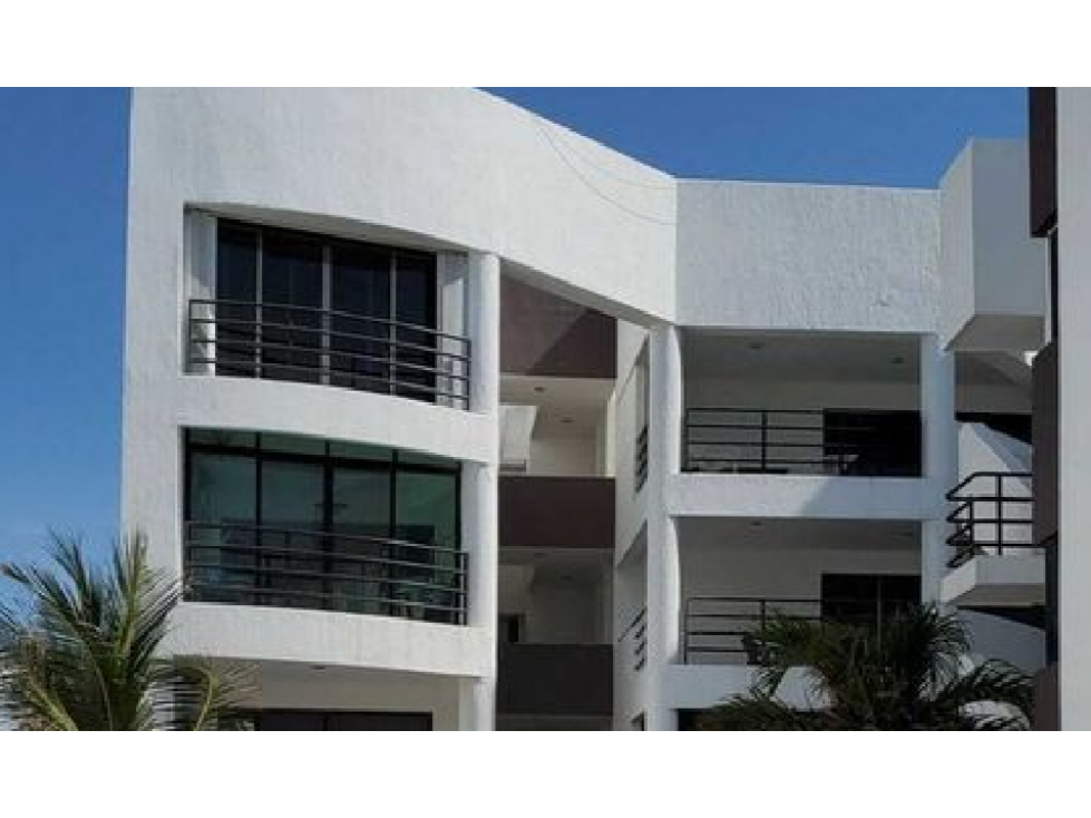 Departamento en venta frente al mar en carretera Progreso Chicxulub