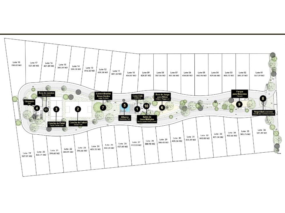 Venta de lotes en Residencial Mirador
