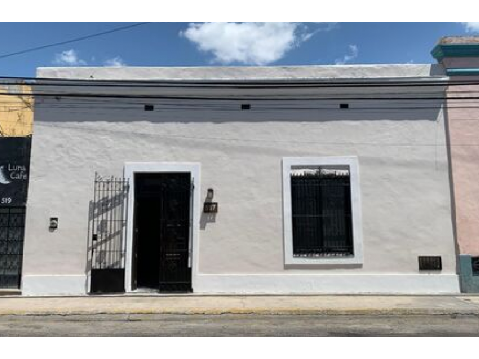 VENTA DE HERMOSA CASA EN EL CENTRO HISTORICO DE MERIDA