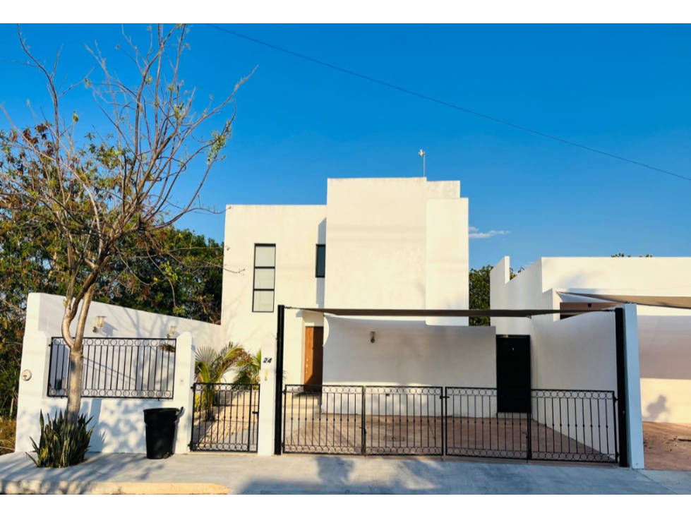 RENTA DE HERMOSA CASA EN SAN DIEGO CUTZ CONKAL - 1