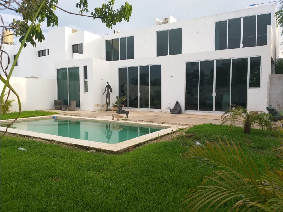 HERMOSA CASA EN RENTA SAN DIEGO CUTZ CONKAL - 6