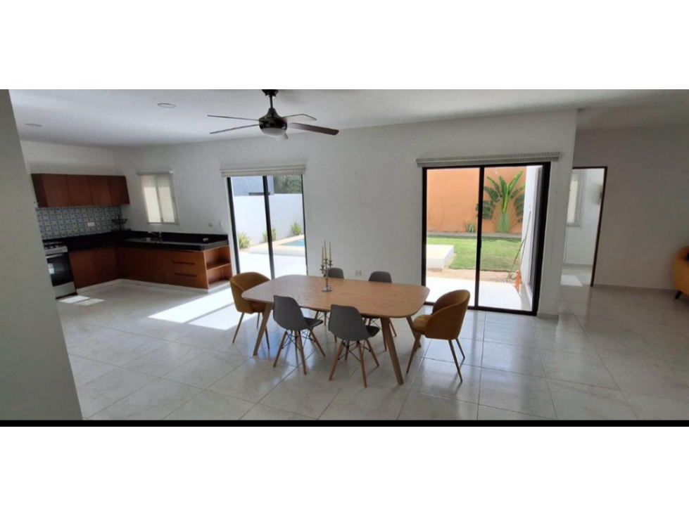 HERMOSA RESIDENCIA EN RENTA EN SAN DIEGO CUTZ CONKAL — foto 4