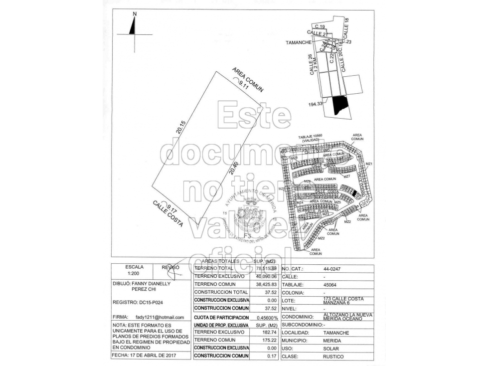 TERRENO EN VENTA EN ALTOZANO CLUSTER OCEANO — foto 3