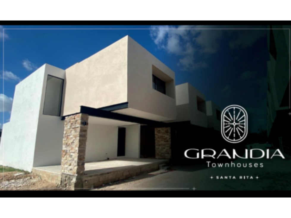 VENTA Y RENTA DE TOWNHOUSES GRANDIA EN SANTA RITA CHOLUL - 1