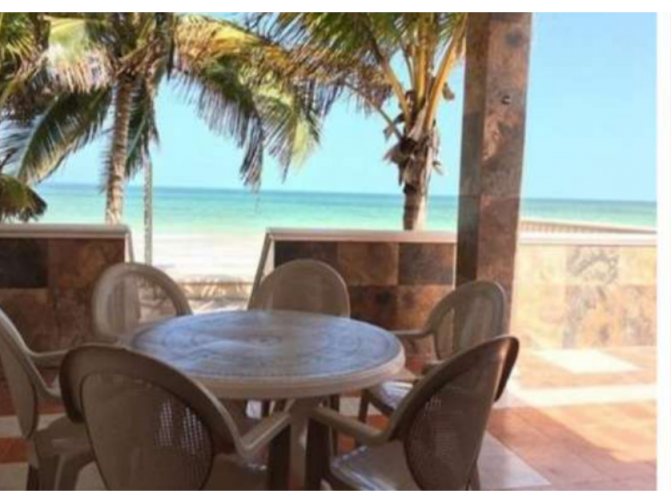 VENTA DE CASA FRENTE AL MAR TELCHAC PUERTO - 4