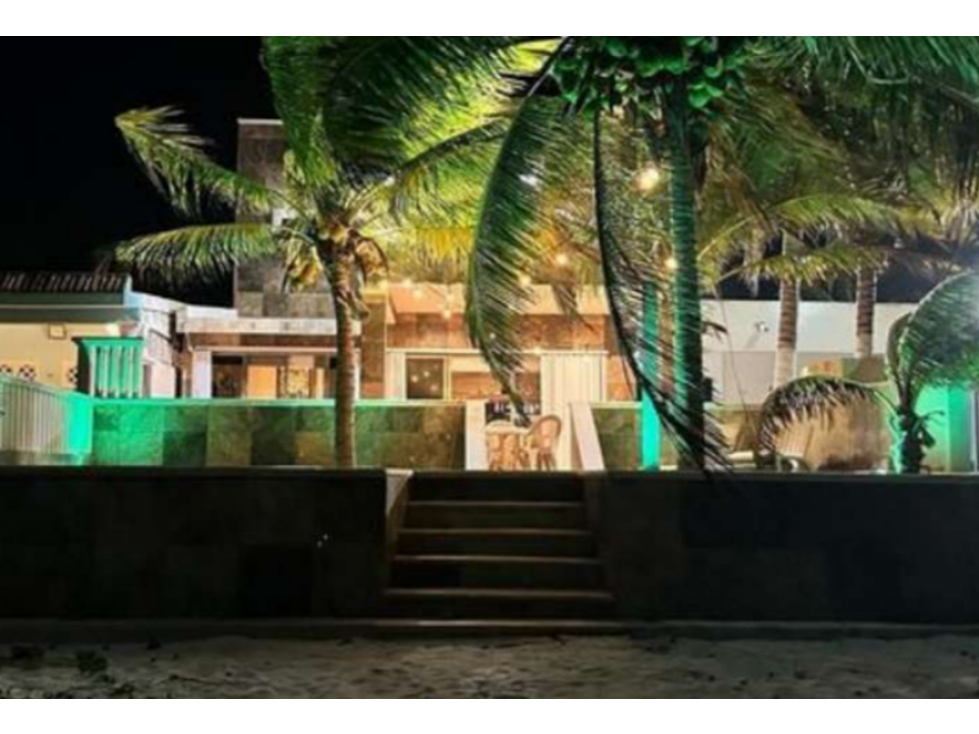 VENTA DE CASA FRENTE AL MAR TELCHAC PUERTO - 1