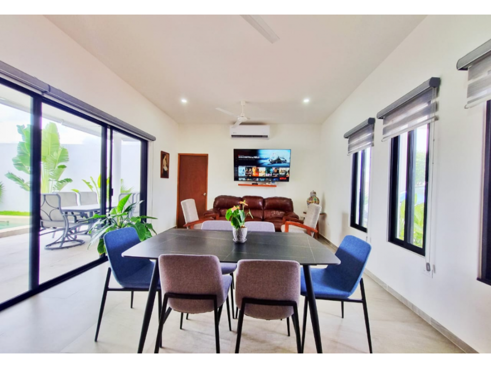 VENTA DE HERMOSA CASA DE UNA PLANTA EN PRIVADA EN CONKAL - 5