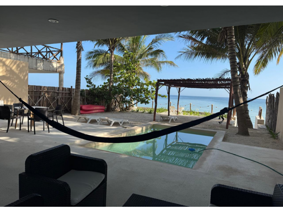 VENTA/RENTA DE HERMOSA CASA FRENTE AL MAR EN TELCHAC PUERTO - 6