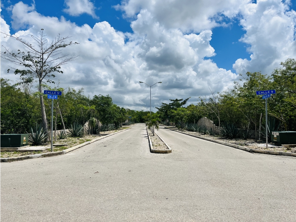 TERRENO EN VENTA EN FRACCIONAMIENTO 'AMARANTA' CONKAL — foto 5