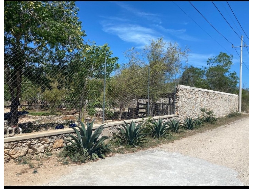 TERRENO EN VENTA EN SAN ANTONIO CHEL HUNUCMA