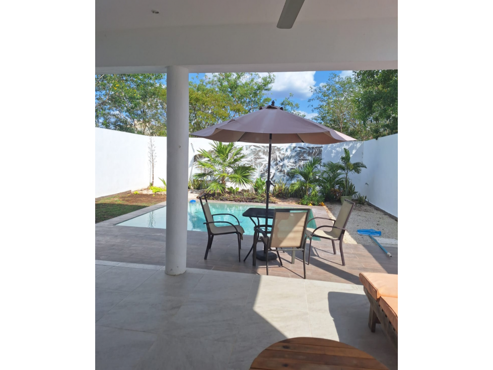 RENTA DE HERMOSA CASA EN SAN DIEGO CUTZ CONKAL — foto 4