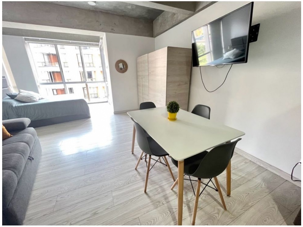SE VENDE APARTAESTUDIO PARA USO TURISTICO EN LA CASTELLANA Amoblado — foto 6