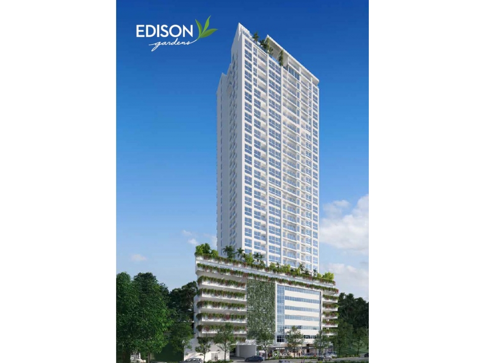 Venta de apartamento en Edison Park Proyecto Edison Gardens