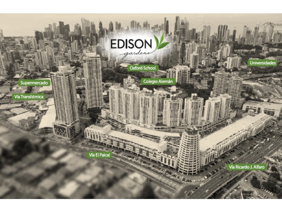 Venta de apartamento en Edison Park Proyecto Edison Gardens — foto 2