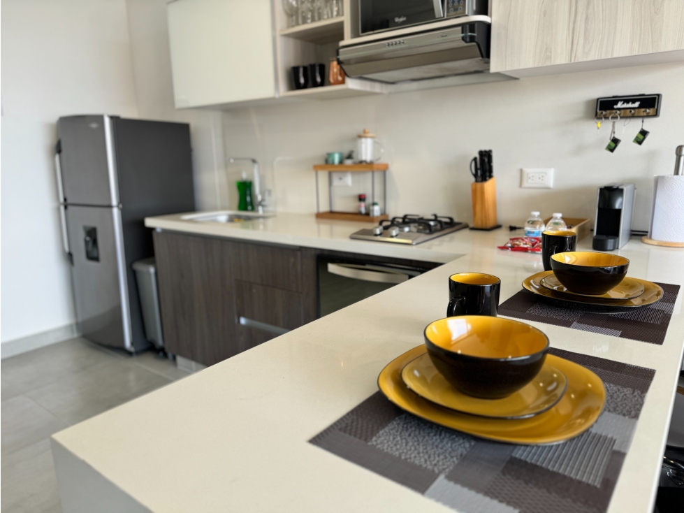 Vendo moderno apartaestudio amoblado en Ciudad del Rio — foto 4