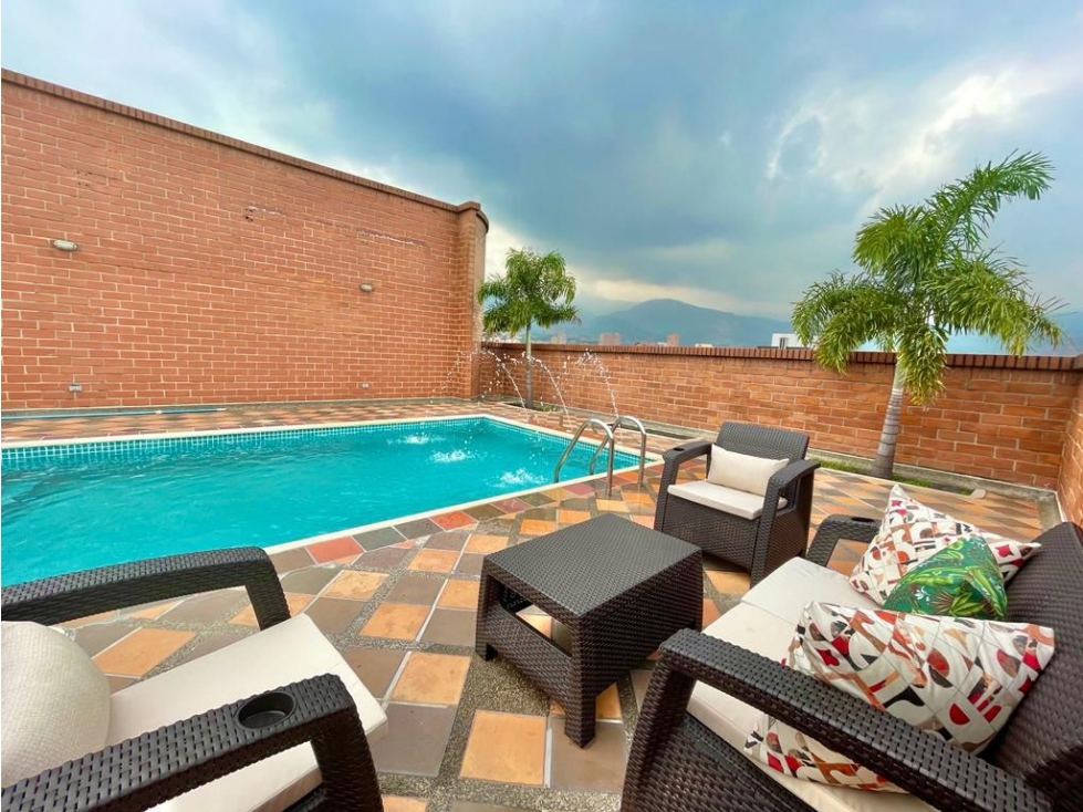 Vendo espectacular Penthouse con piscina privada. 2o Parque Laureles — foto 3