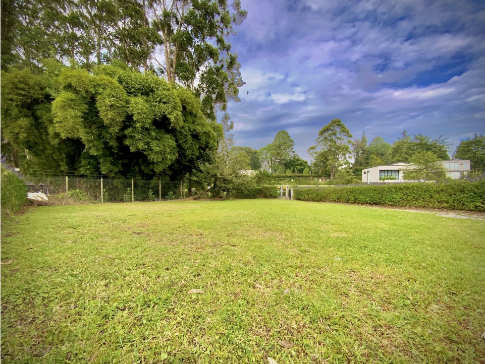 Venta Lote Parcelacion FULL AMENITIES Llanogrande