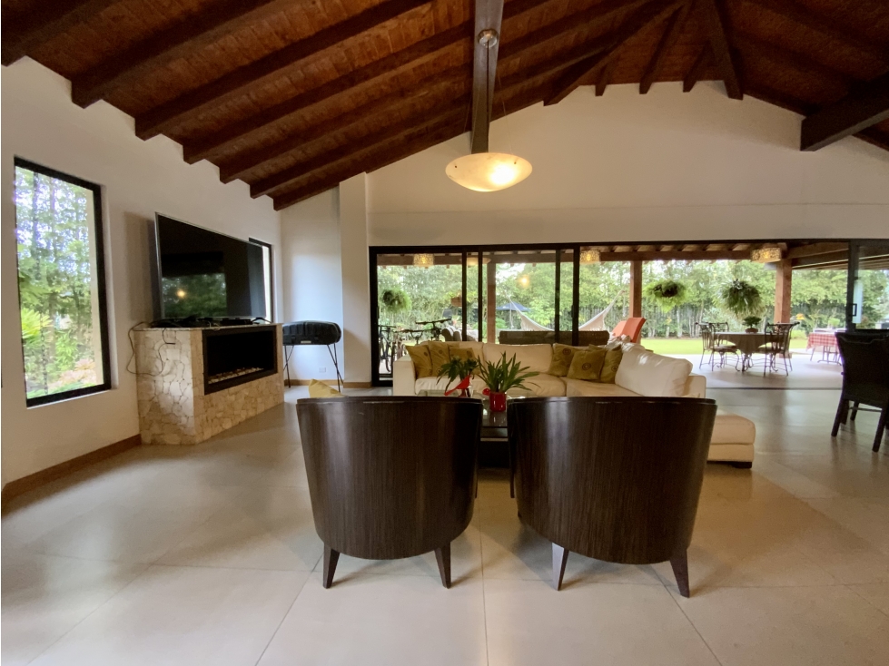 Venta Casa Campestre Como Nueva Un Solo Nivel Parcelacion Llanogrande — foto 5