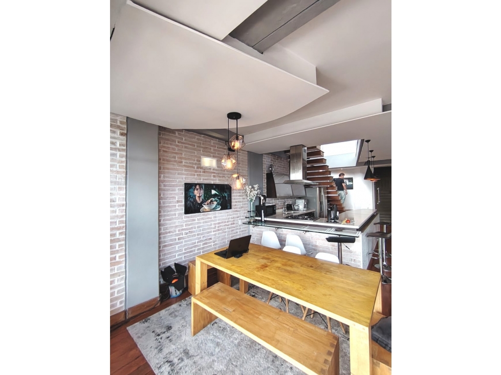 Penthouse Loft Duplex en Rosales, Bogotá ZS-1255 — foto 6