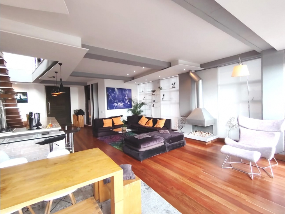 Penthouse Loft Duplex en Rosales, Bogotá ZS-1255 — foto 3