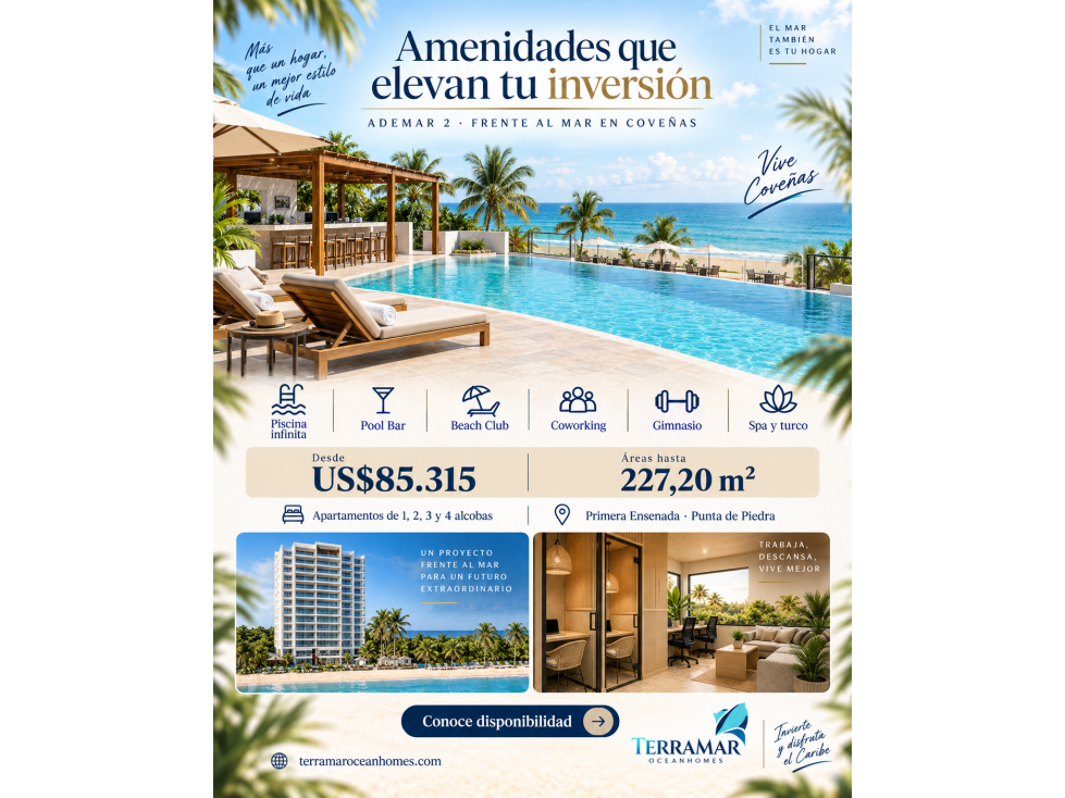 ULTIMOS APARTAMENTOS FRENTE AL MAR EN COVEÑAS — foto 2