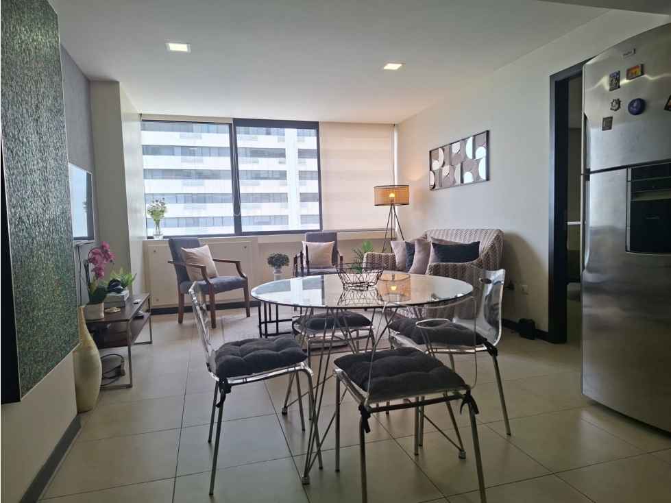 Venta Departamento Amoblado 2 Dorm Vista Al Área Social Bellini III — foto 2