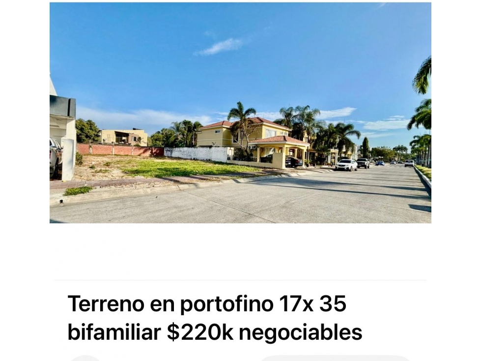 CA_MGAF TERRENO BIFAMILIAR EN PORTOFINO — foto 2