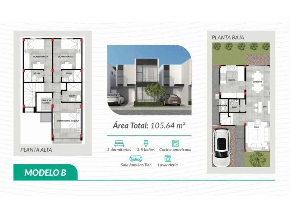 Casa en Venta - Urbanización Narcisa Club - Cesión de Derecho — foto 4