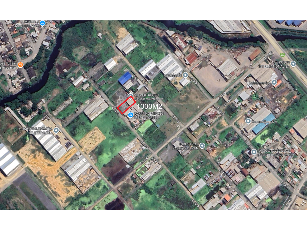 Terreno en venta en Zona Industrial en vía Durán-Tambo - 5