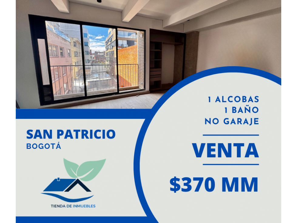 VENTA - SAN PATRICIO - APARTAESTUDIO MONOAMBIENTE