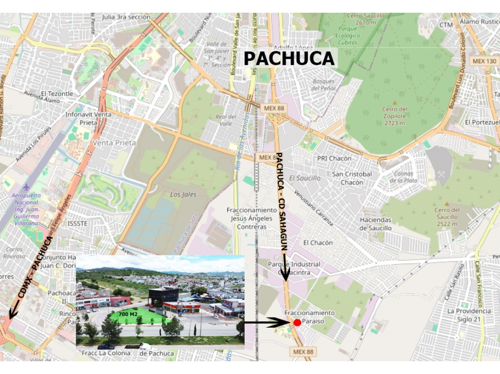 Se vende terreno carretera Pachuca-CD Sahagun, fracc. El Paraiso. — foto 6