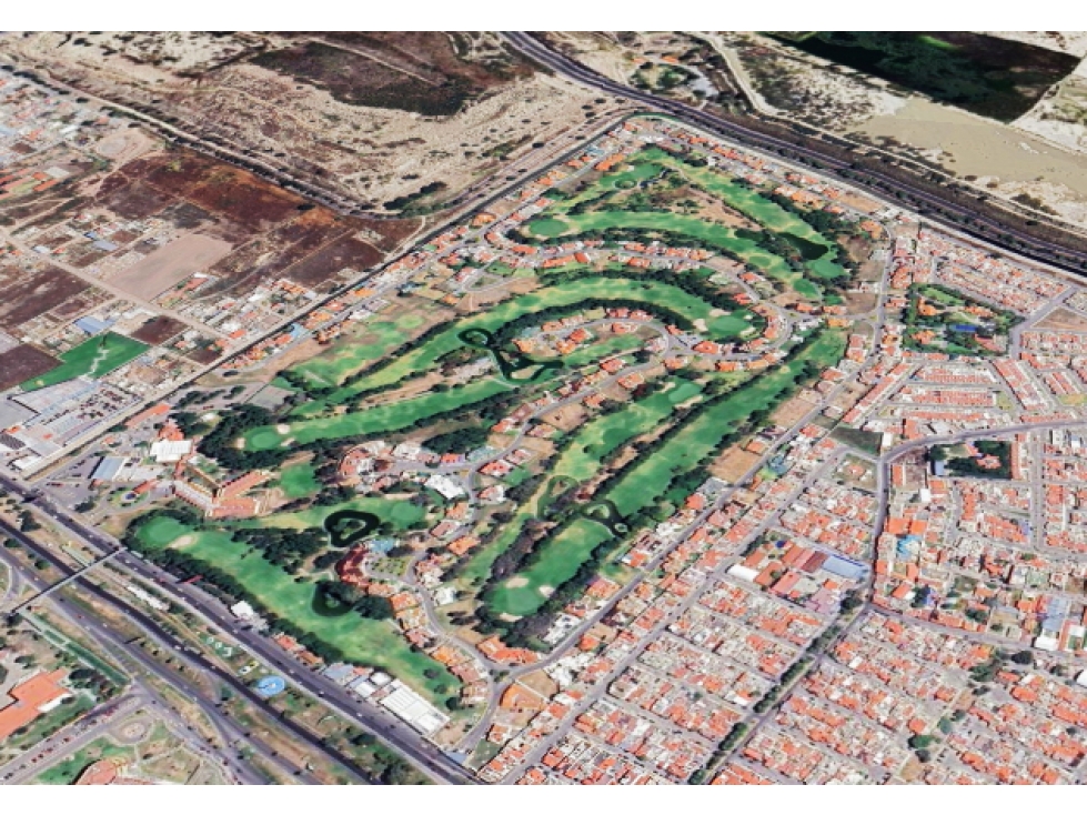 Se vende lote con vista al campo en el Club de Golf Pachuca.
