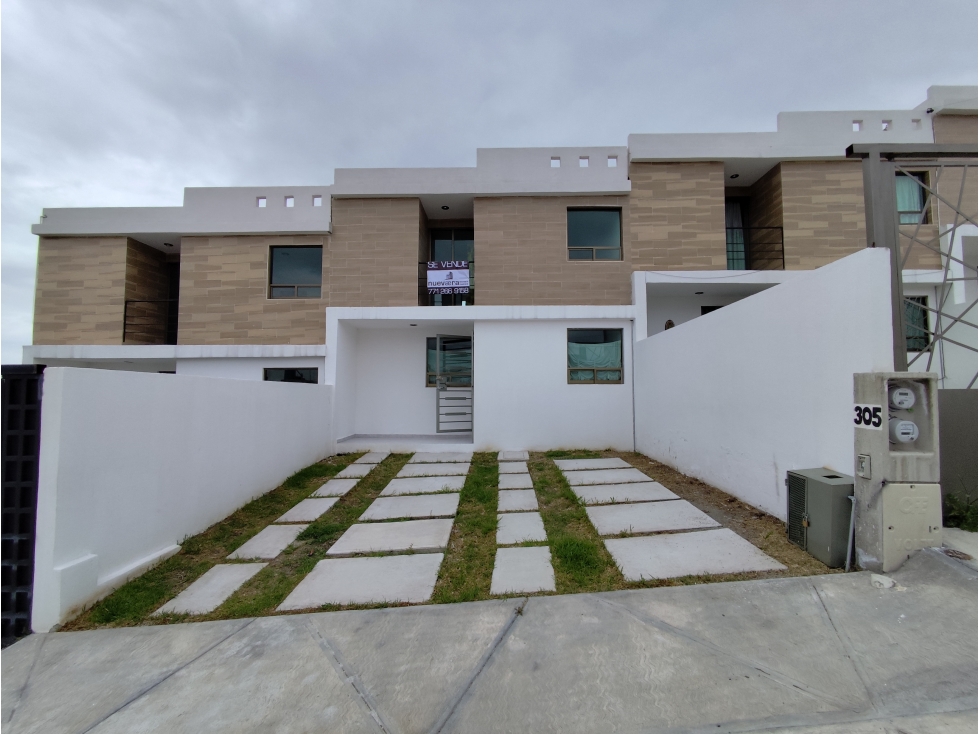 Se vende casa nueva, fracc. Los Minerales en Pachuquilla, Hgo.