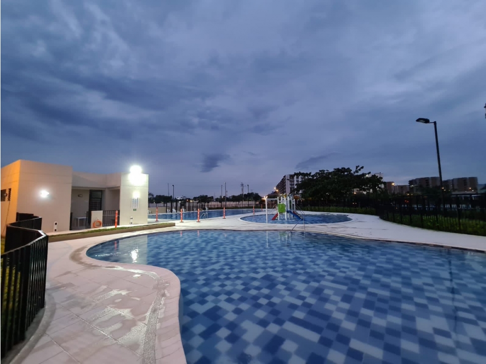 Vendo apartamento en Ricaute, conjunto Las Palmas Cariota — foto 2
