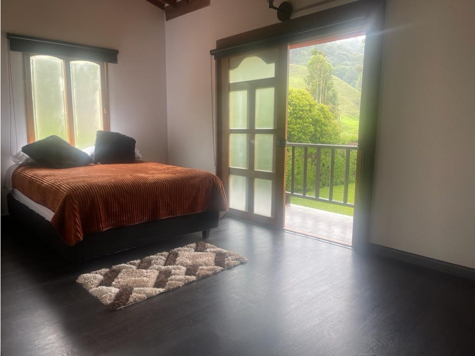 VENTA ELEGANTE CHALET UNIDAD CERRADA SALENTO QUINDIO - 5