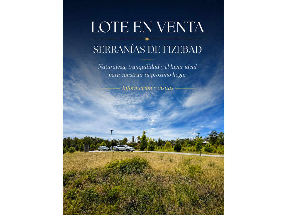 CMCA Lote exclusivo en venta en Serranías de Fizebad | Naturaleza