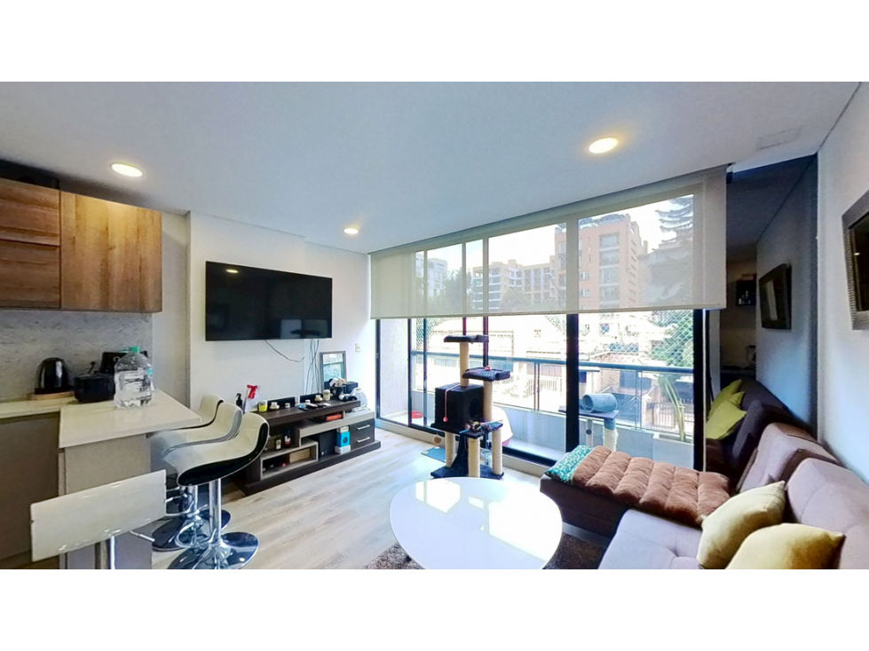 Venta Apartamento 2 habitaciones, 53 mts2, San Patricio, Chapinero