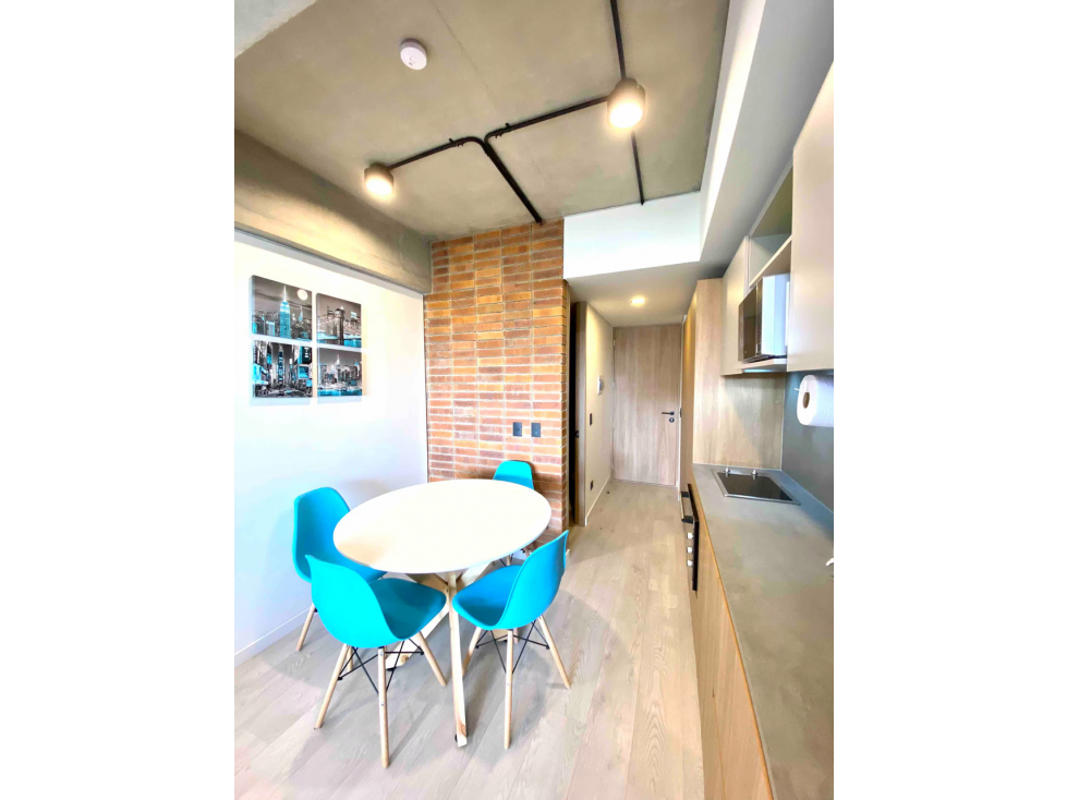Venta Apartamento 1 hab, 25 mts2, Tuliv, Polo Club, Barrios Unidos — foto 4