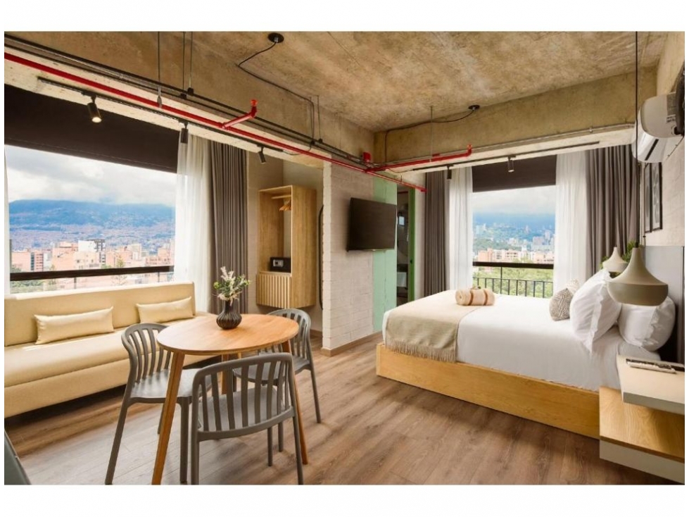 Apartaestudio loft en venta Laureles Medellín