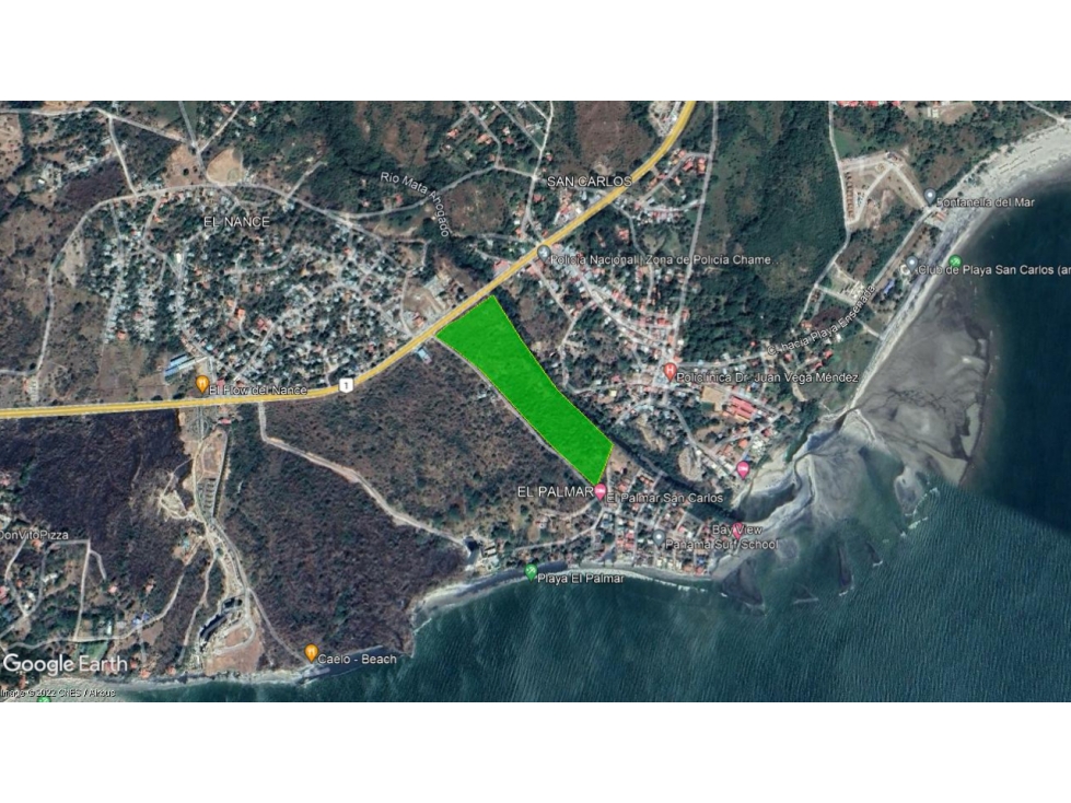 Se Vende Terreno de 7 Hectáreas en San Carlos